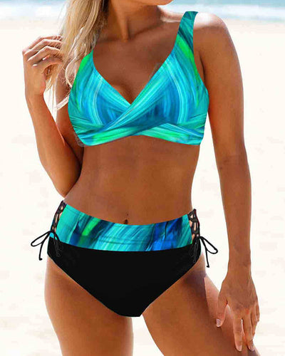 Earle - Colorful Bikini Swimsuit