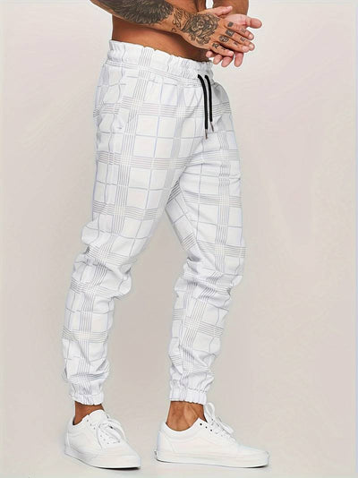 STEFANO | CHECKERED JOGGER PANTS