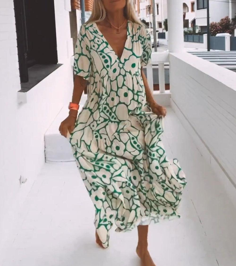 BEATRICE | MAXI DRESS GREEN