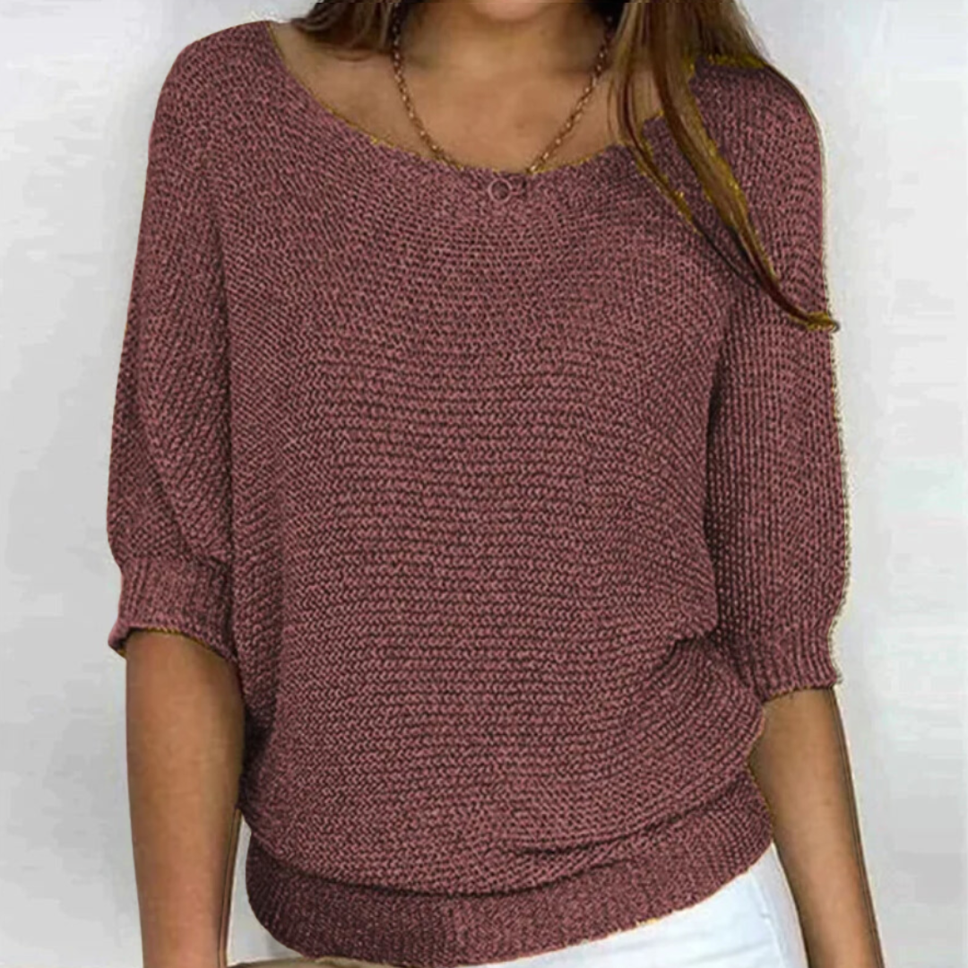 JANICE | COMFORTABLE KNITTED SWEATER