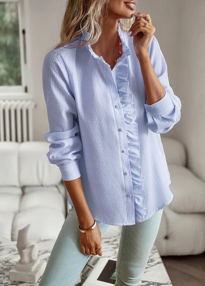 LENY | ELEGANT RUFFLED BLOUSE