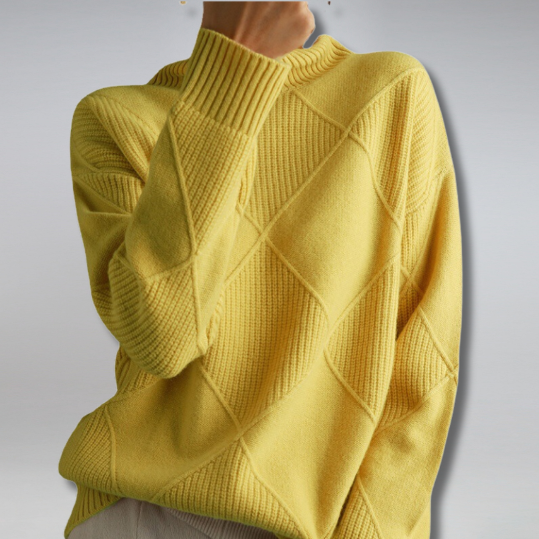 ADELIA | CASHMERE TURTLENECK SWEATER