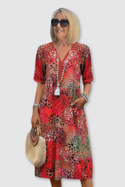 Margot - Midi Boho Dress