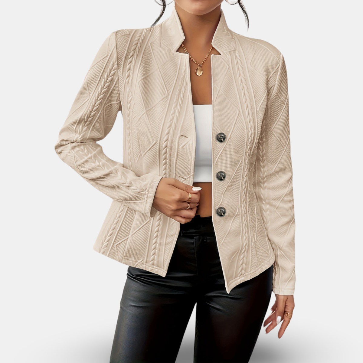 Rayna | Elegant Tailored Cardigan