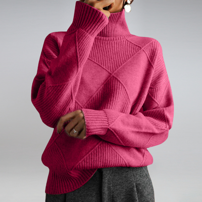 ADELIA | CASHMERE TURTLENECK SWEATER