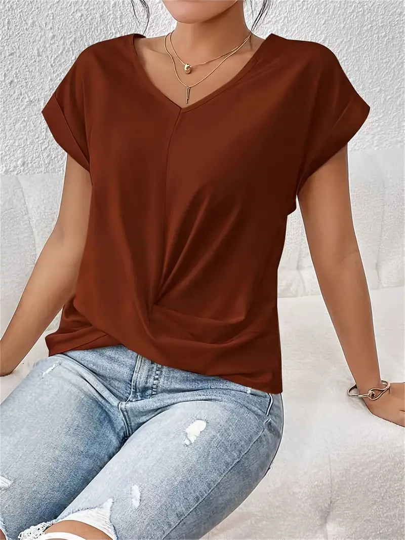 ANNA™ | THE PERFECT V-NECK TOP FOR WOMEN