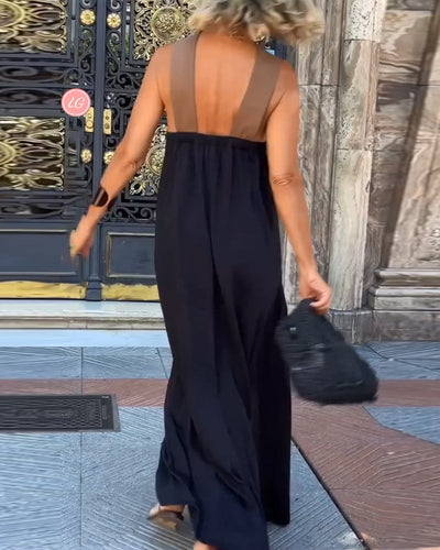 Steff - Elegant Backless Cross Dress