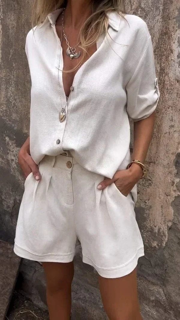 Paula - Lightweight Linen Set