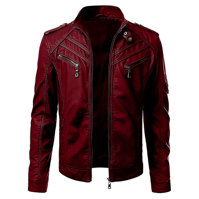 WESLEY | LEATHER JACKET FOR MEN