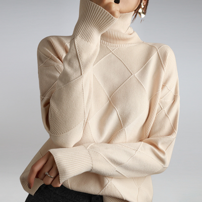 ADELIA | CASHMERE TURTLENECK SWEATER