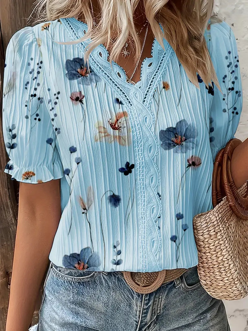 HAVEN | STYLISH FLORAL BLOUSE