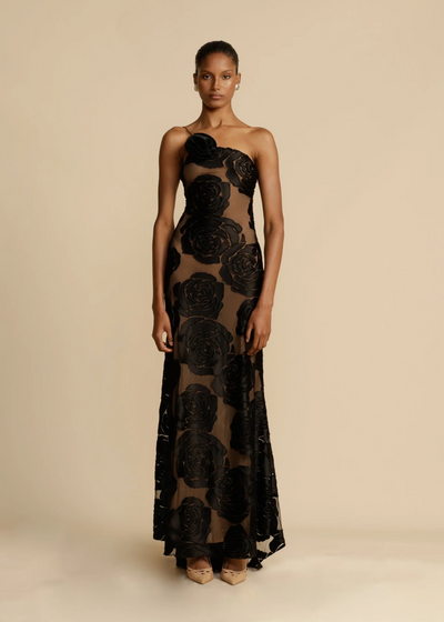 La Sol - Long Backless Evening Dress