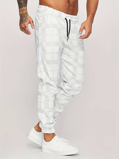 STEFANO | CHECKERED JOGGER PANTS