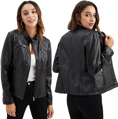 ARIANA | ELEGANT LEATHER JACKET