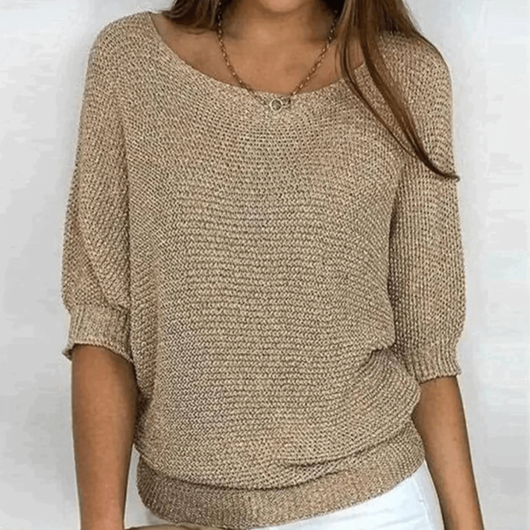 JANICE | COMFORTABLE KNITTED SWEATER