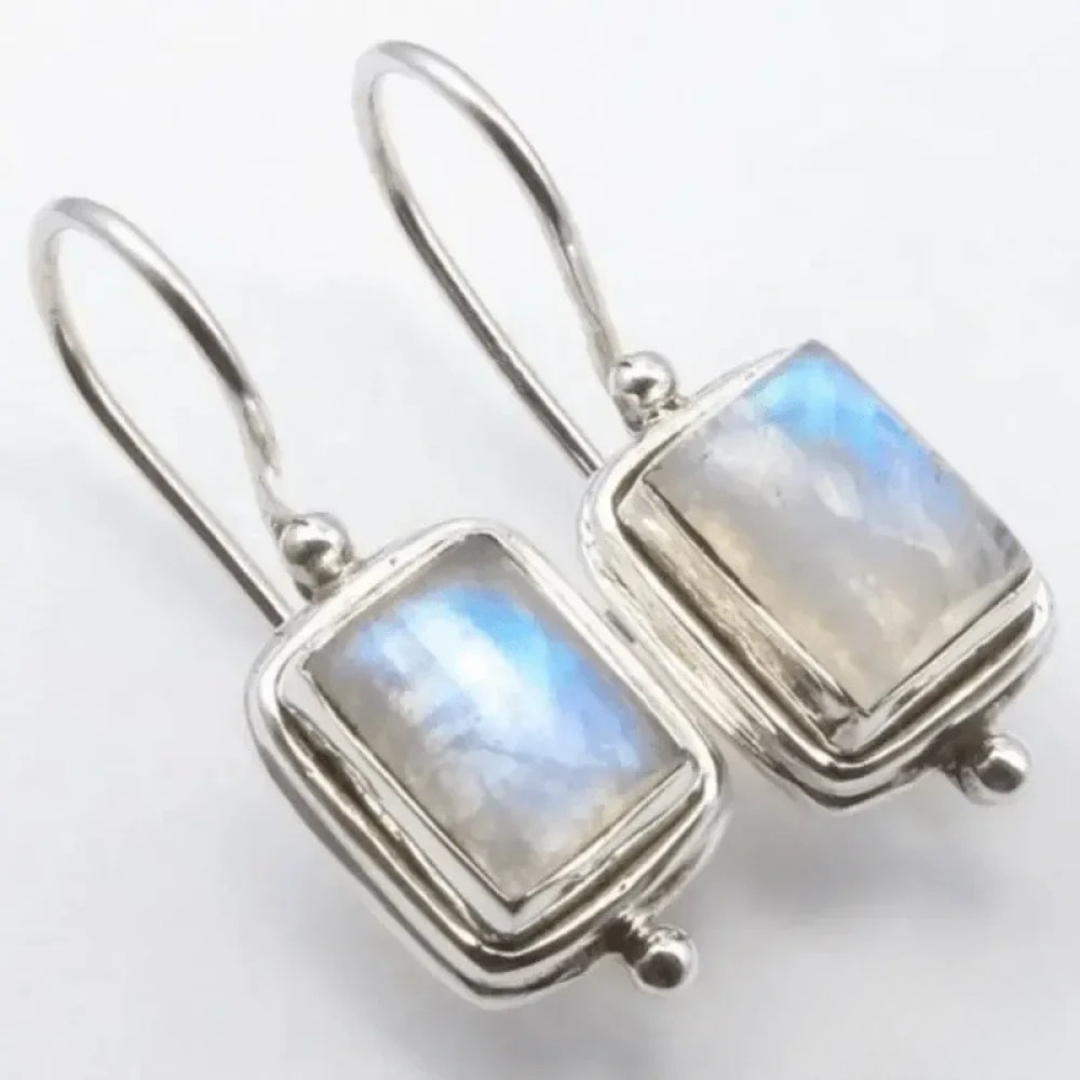 Vintage Moonstone Earrings