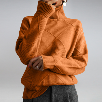 ADELIA | CASHMERE TURTLENECK SWEATER