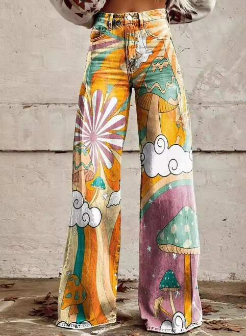 Loungette | Boho Vintage Pants