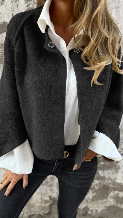 Celeste - Wool Coat Long Sleeves