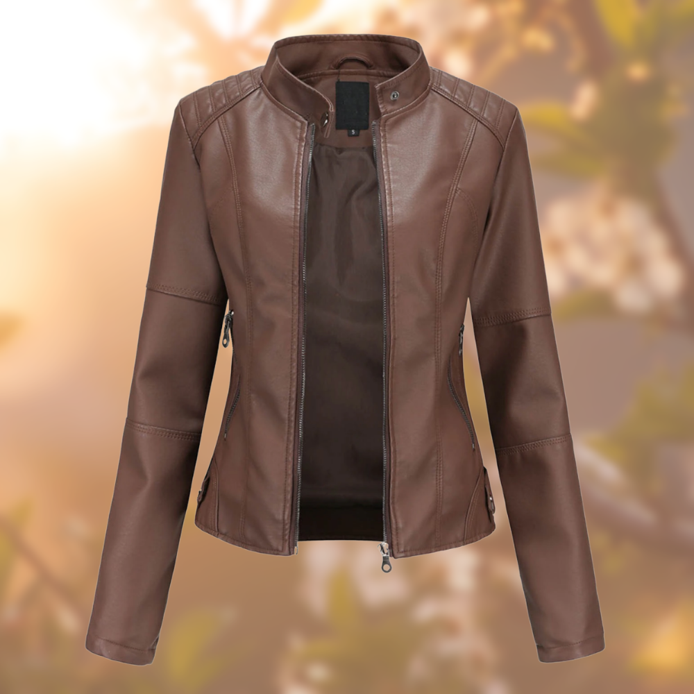 SAVANNAH | STYLISH LEATHER JACKET