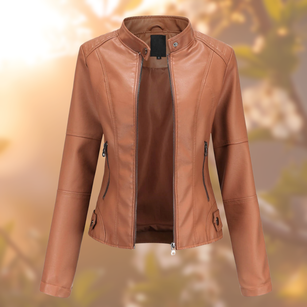 SAVANNAH | STYLISH LEATHER JACKET