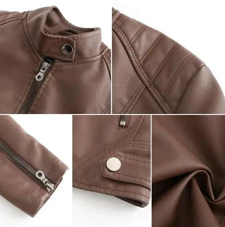 SAVANNAH | STYLISH LEATHER JACKET