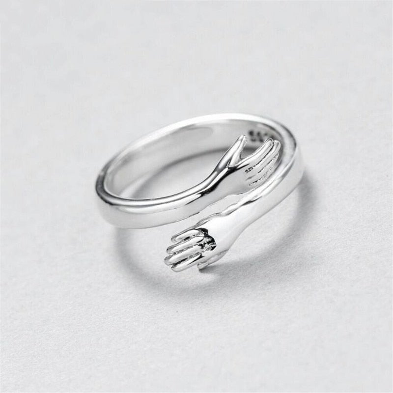 Silver Adjustable Cuddle Ring