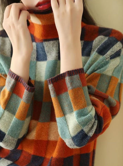 AGATHA | COLOURFUL CASHMERE SWEATER