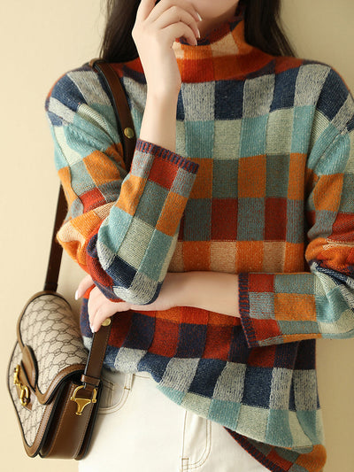 AGATHA | COLOURFUL CASHMERE SWEATER