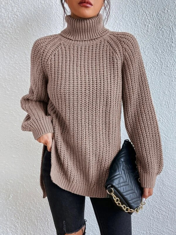 ONDINE | KNITTED TURTLENECK SWEATER