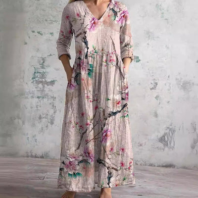 Anilum™ |  Maxi Floral  Dress