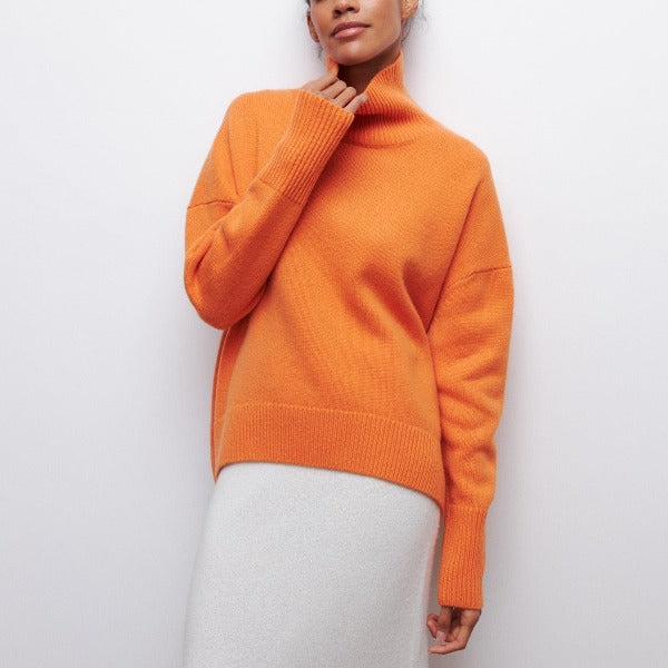 CHLOE | SWEATER WITH TURTLENECK