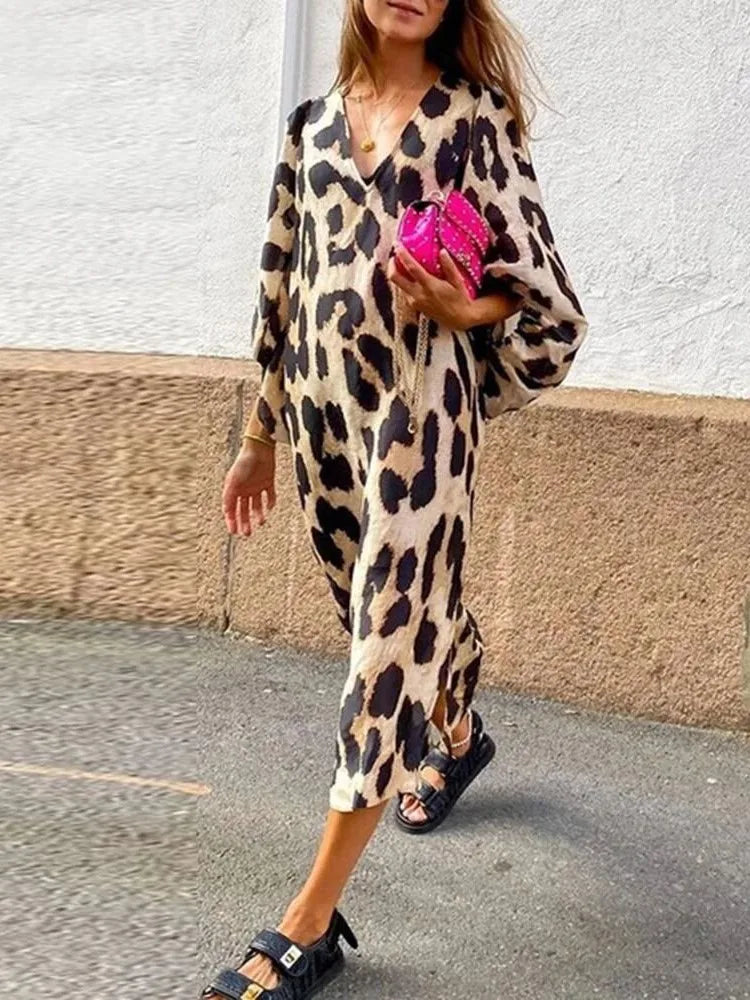 Liza™ - Leopard Print Dress