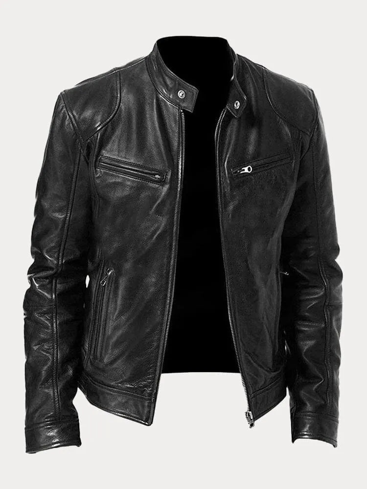 Lorenzo – Men's Casual Faux Leather Jacket