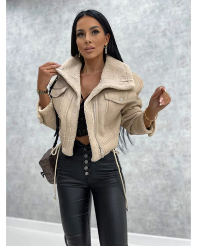 SORAYA | STYLISH LEATHER JACKET