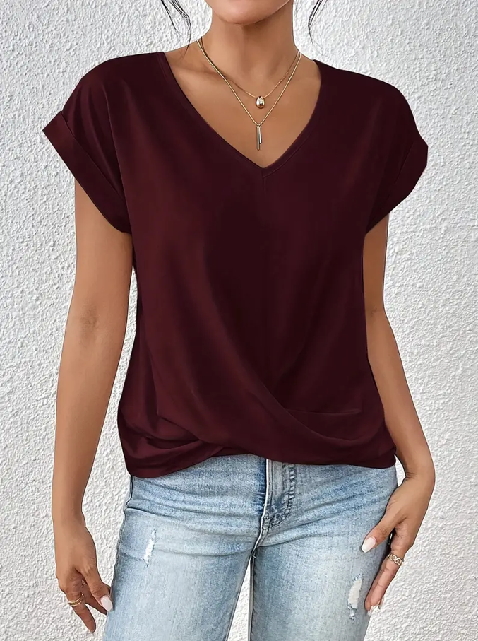 ANNA™ | THE PERFECT V-NECK TOP FOR WOMEN