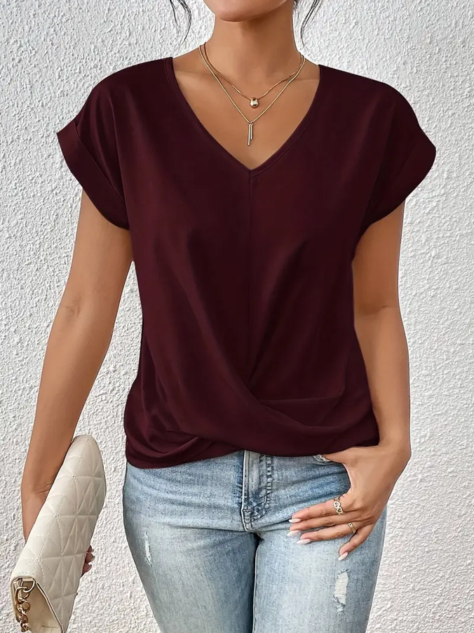 ANNA™ | THE PERFECT V-NECK TOP FOR WOMEN