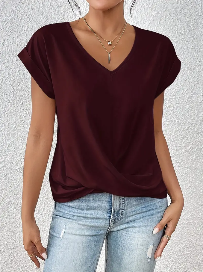 ANNA™ | THE PERFECT V-NECK TOP FOR WOMEN