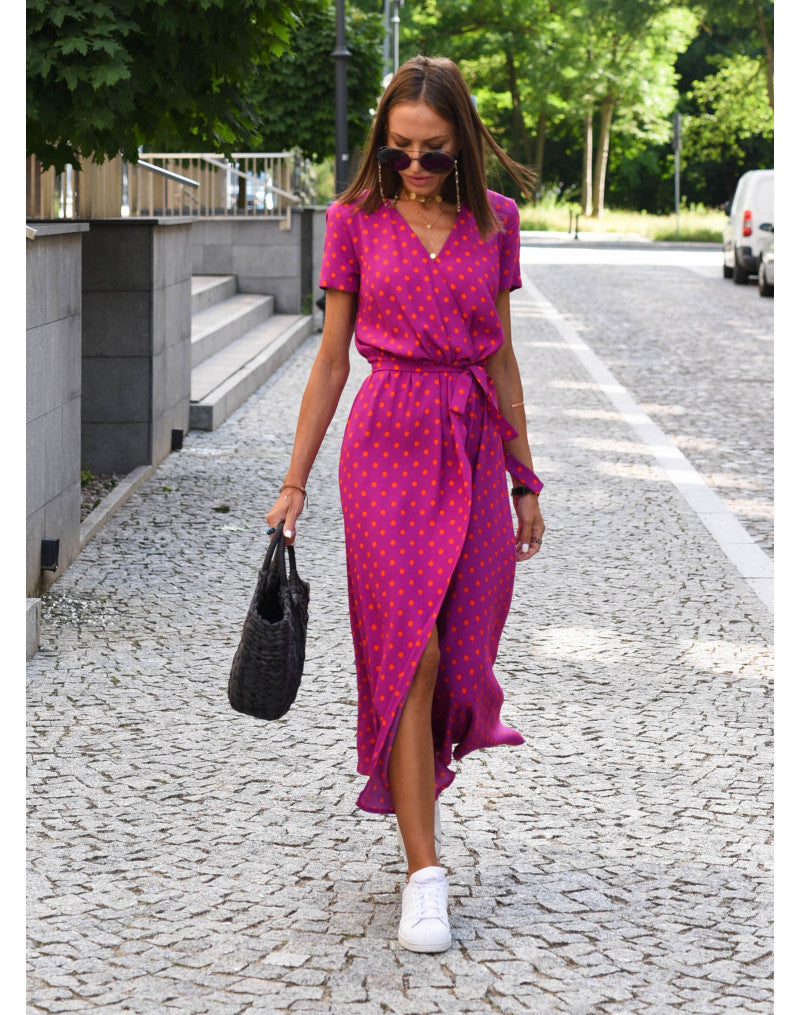 NADIA | ELEGANT DRESS WITH PRINT