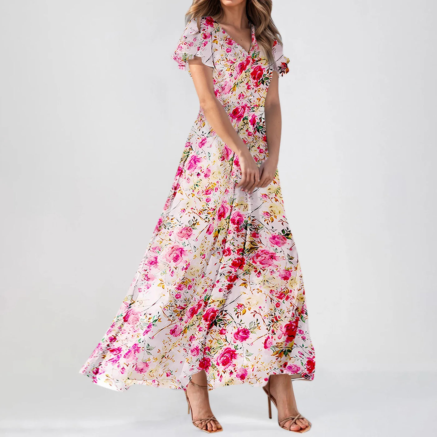 Zara - Chiffon Maxi dress