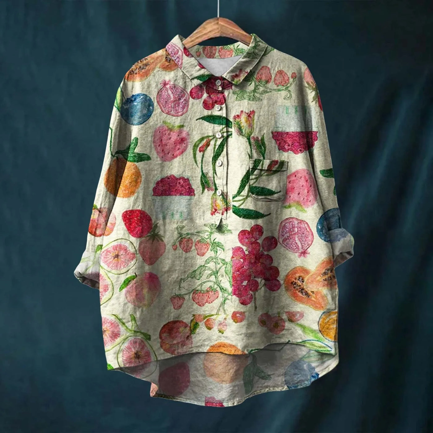 Liesa | Elegant Women's Floral Shirt