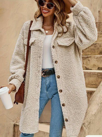 HAZEL | TEDDY COAT FOR WOMEN