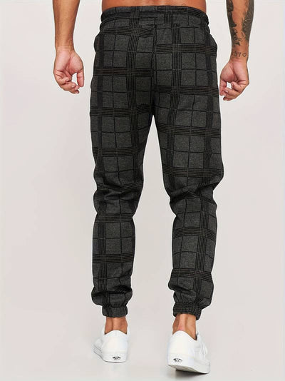 STEFANO | CHECKERED JOGGER PANTS