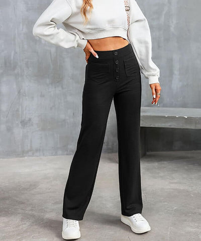 FLEUR | STRETCHABLE HIGH-WAISTED PANT