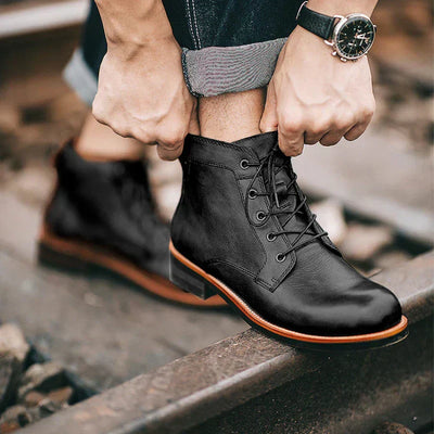 Hunter™ | Leather Men's Boots