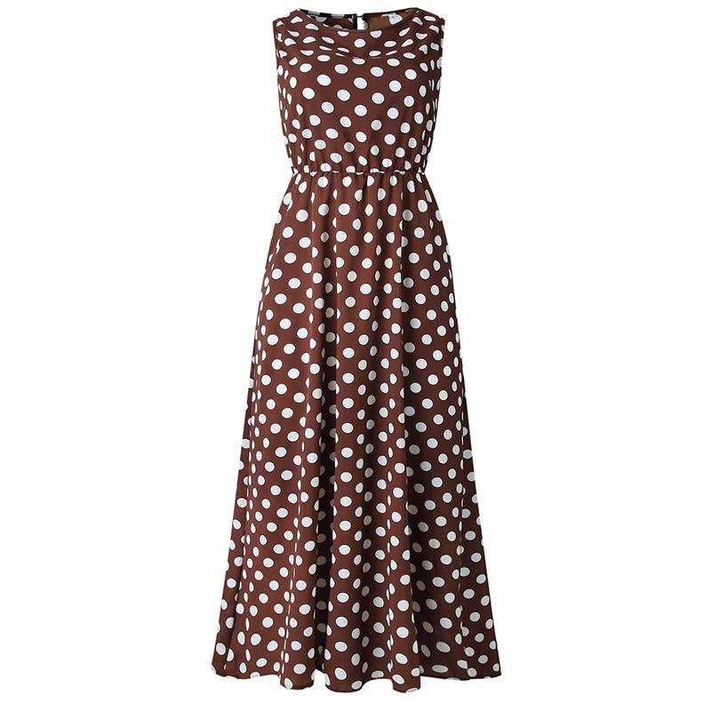 Sabrina - Polka Dot Midi Dress