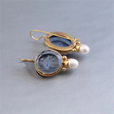 Vintage Sophia Classic Pearl Earrings