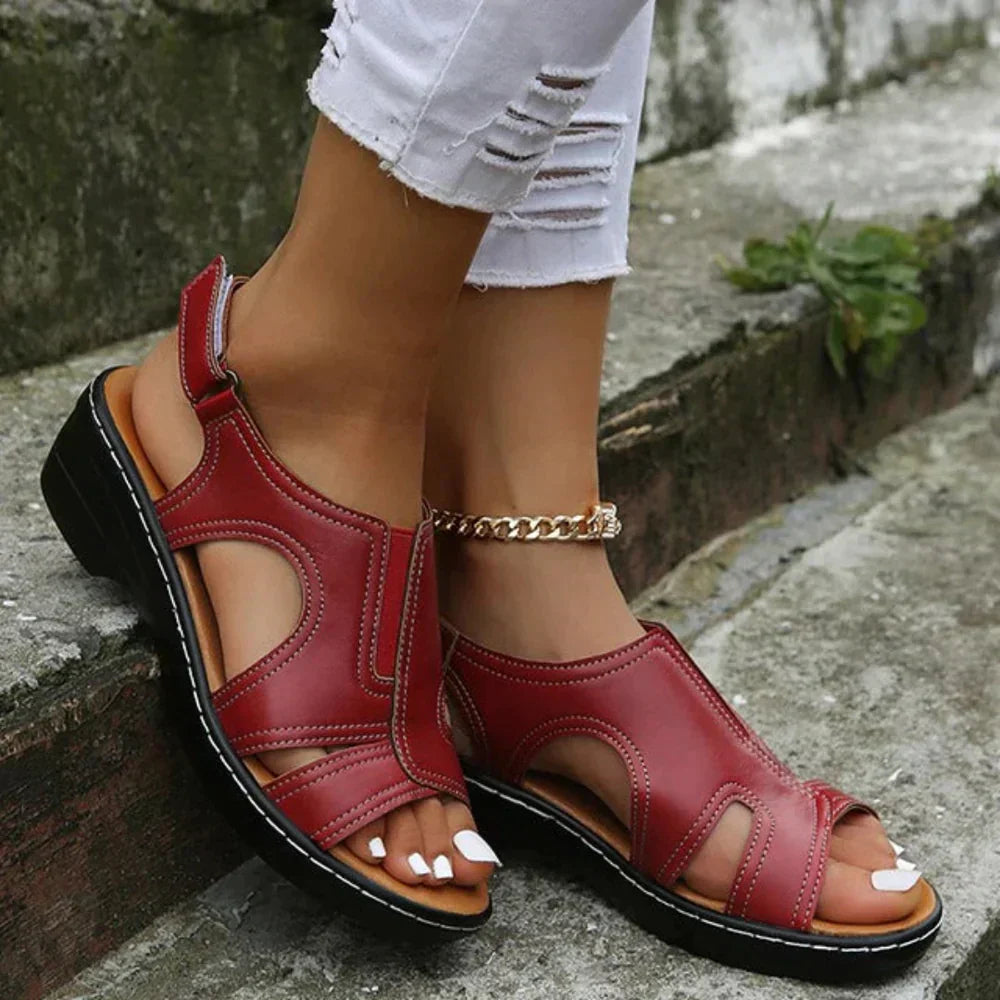 Jolie - Orthopedic Leather Sandals