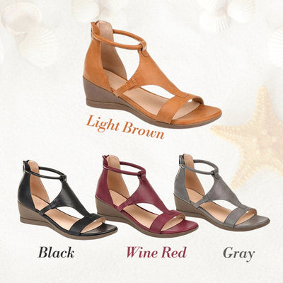 Anne™ - Orthopedic leather sandals with heel