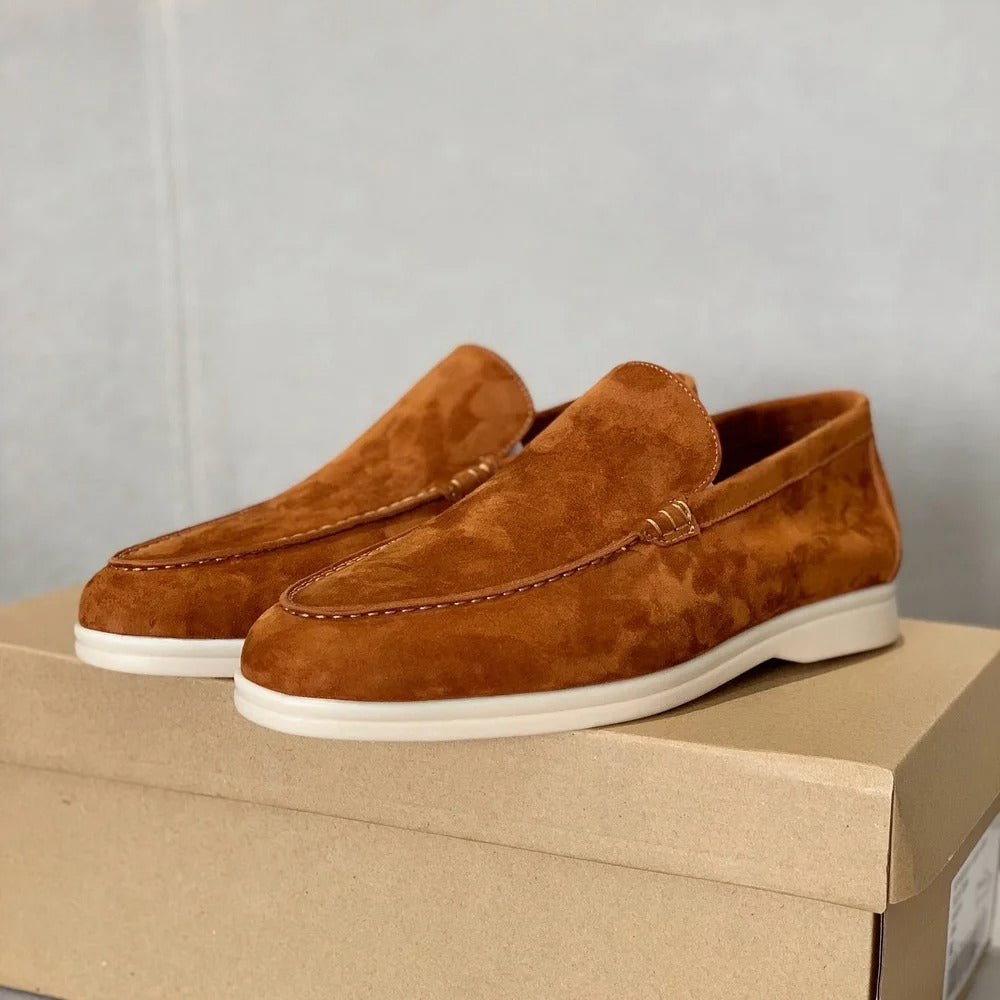 Dave - Men's Suede Loafers